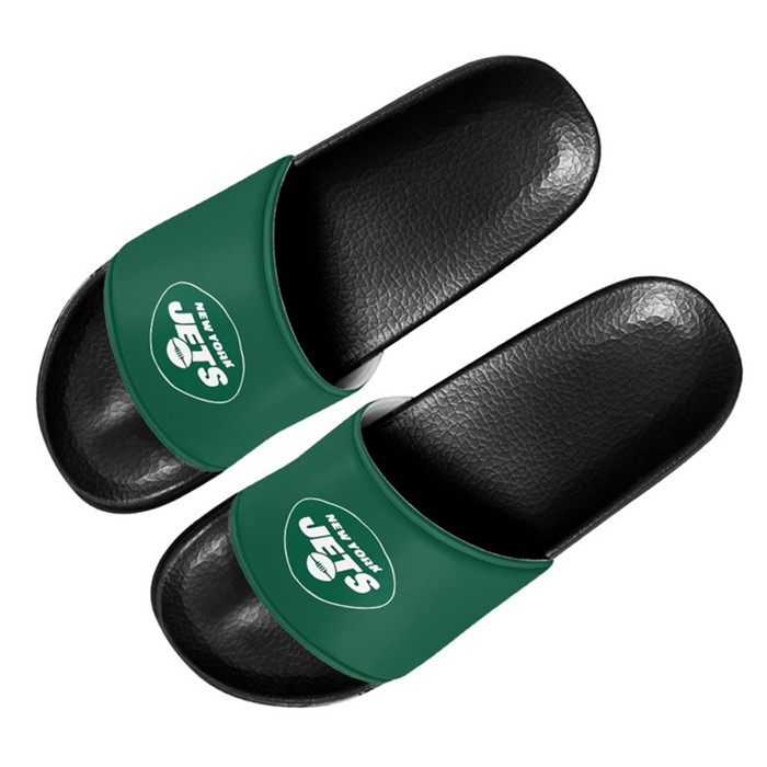 Men's New York Jets Flip Flops 002